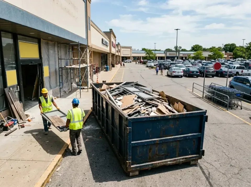 retail-store-renovation-debris-003 — frequently asked questions, Roll-off Dumpster Rentals in Albion, IL